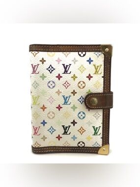 AUTH Louis Vuitton X Takashi Murakami Multicolor Organizer Vintage AUTHENTIC
